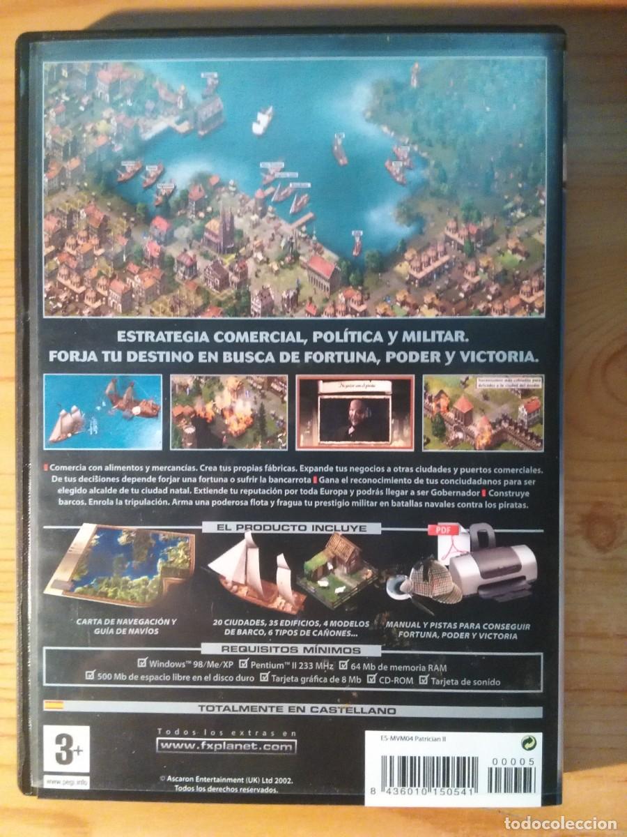 Videojuegos y consolas: PATRICIAN 2 ( JUEGO ANTIGUO PARA PC) - Foto 2