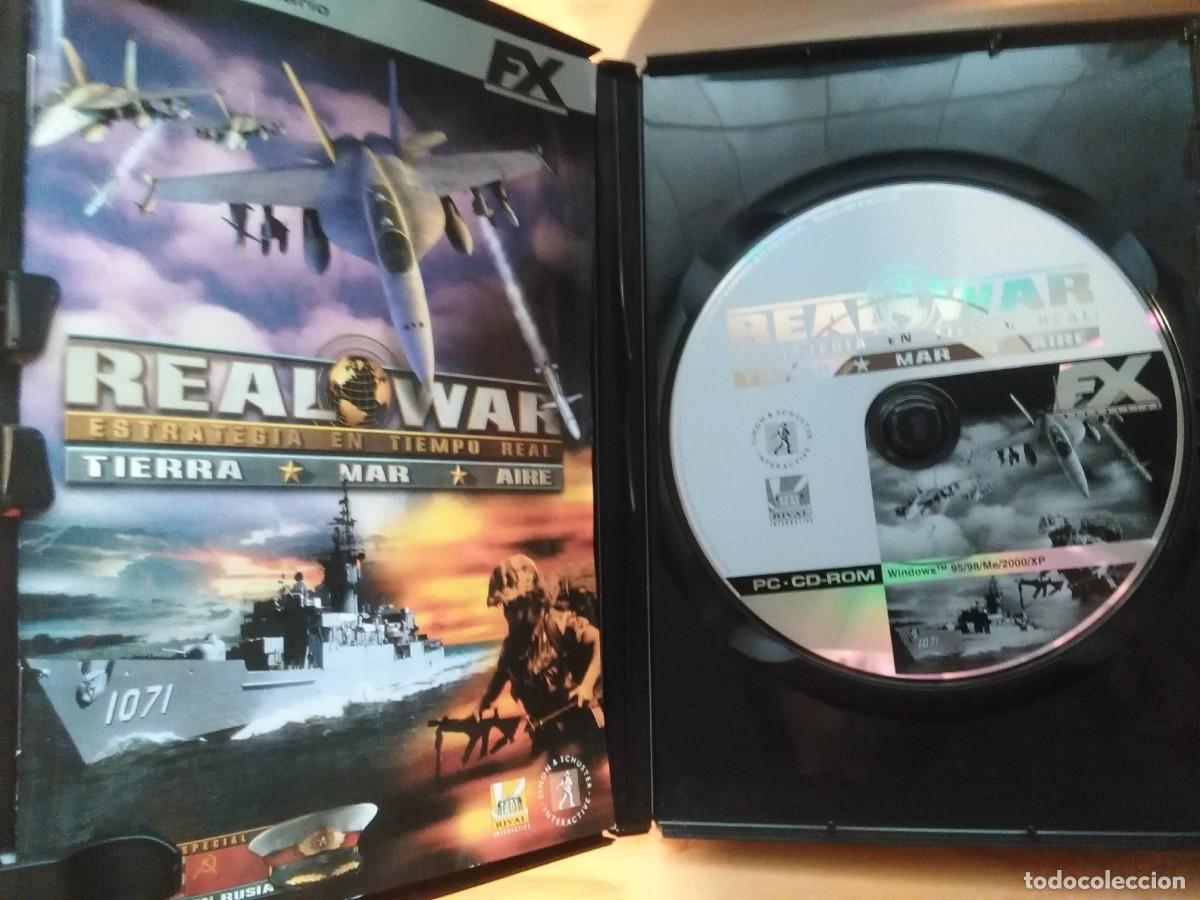 Videojuegos y consolas: REAL WAR ( JUEGO ANTIGUO PARA PC) - Foto 4