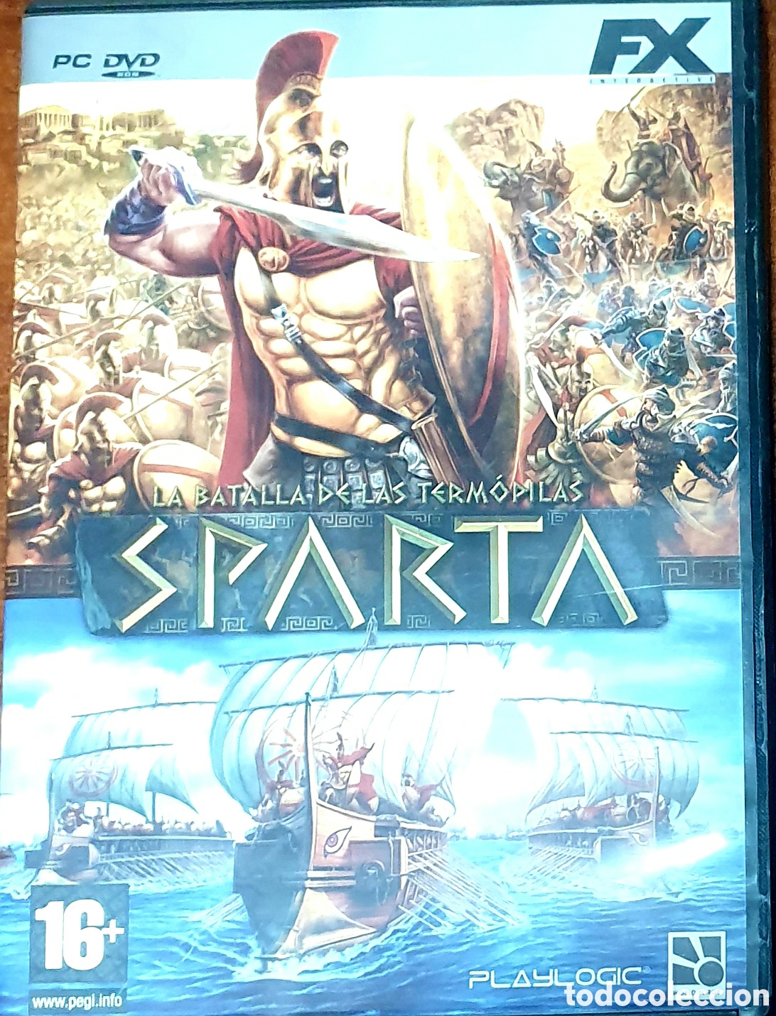 Videojuegos y consolas: PC DVD. Sparta, la batalla de las Term&oacute;pilas - Foto 1