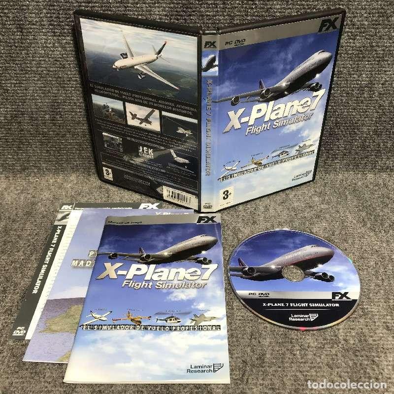Videojuegos y consolas: X PLANE 7 FLIGHT SIMULATOR PC - Foto 1