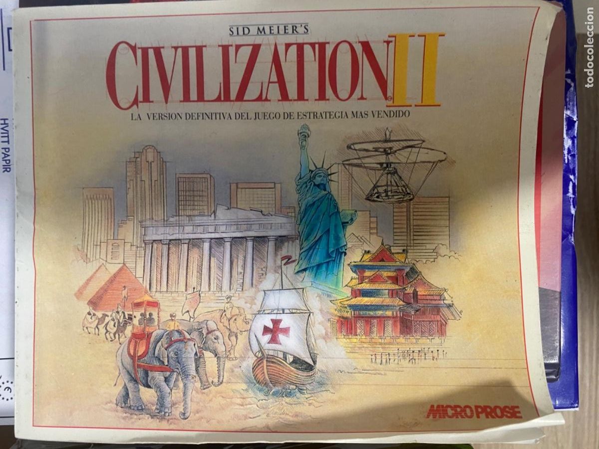 Videojuegos y consolas: MANUAL JUEGO CIVILIZATION II - Foto 1