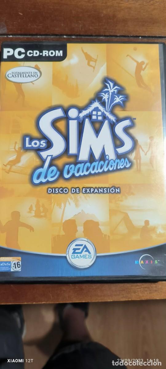 Videojuegos y consolas: JUEGO PC LOS SIMS DE VACACIONES EXPANSI&Oacute;N - Foto 1