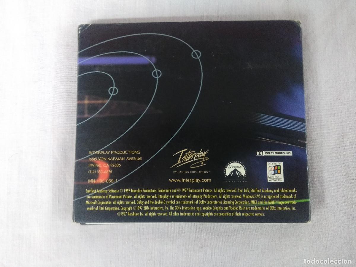 Videojuegos y consolas: STAR TREK/STARFLEET ACADEMY/PC 5 DISCOS. - Foto 5