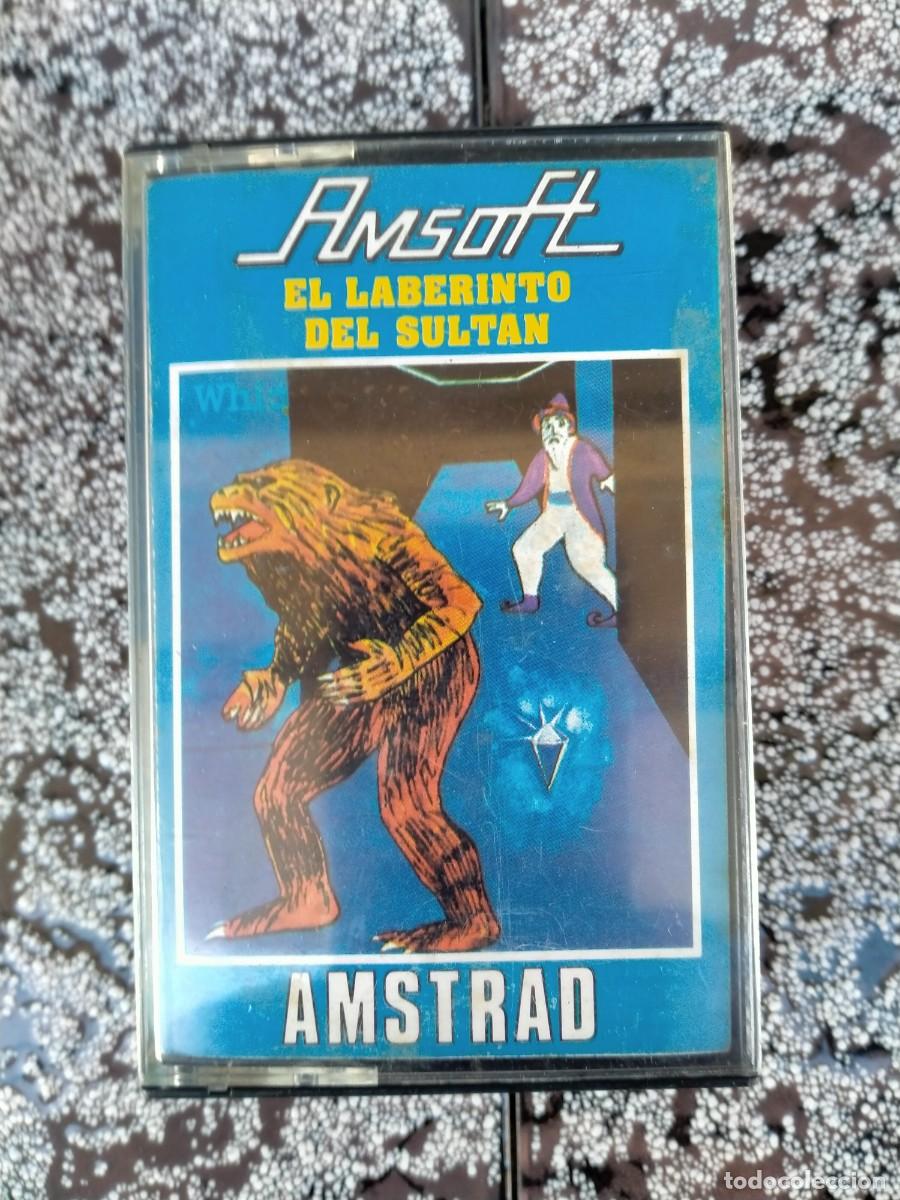 Videojuegos y consolas: VIDEO JUEGO AMSTRAD AMSOFL EL LABERINTO DEL SULT&Aacute;N - Foto 1