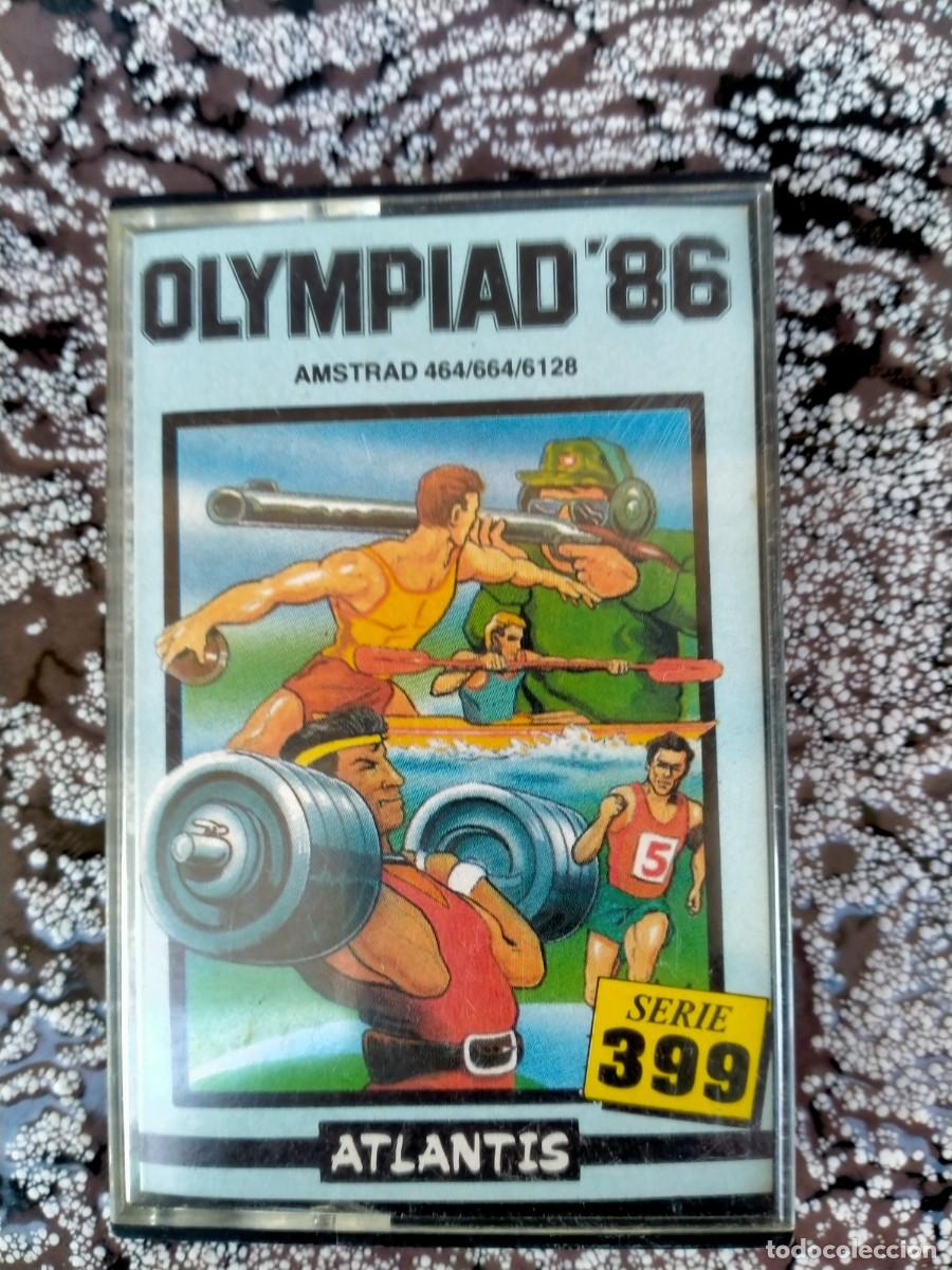Videojuegos y consolas: VIDEO JUEGO AMSTRAD AMSOFL OLIMPIAD 86 - Foto 1