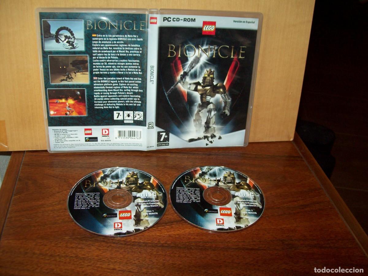 Videojuegos y consolas: BIONICLE - JUEGO PC DOBLE DVD COMO NUEVO - Foto 1