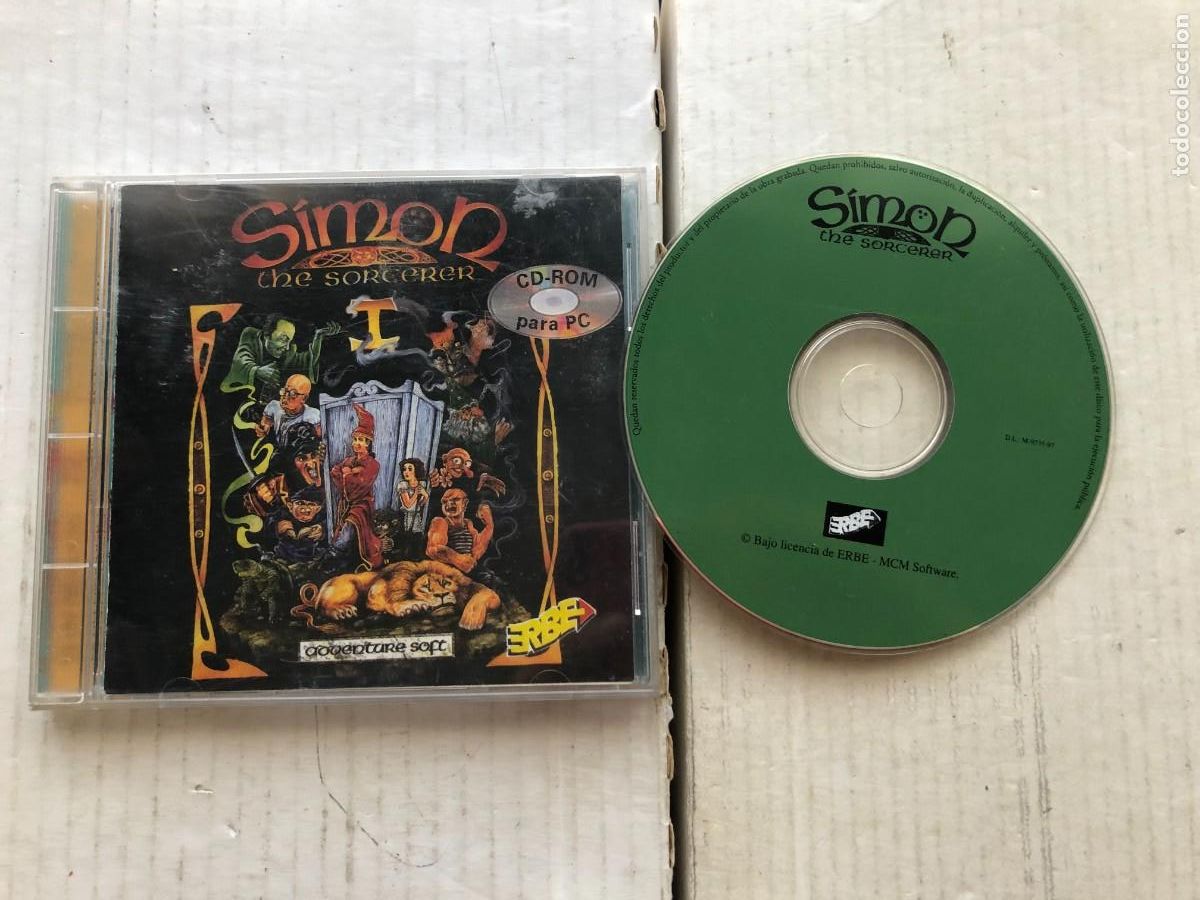 Videojuegos y consolas: SIMON THE SORCERER - PC CD ROM KREATEN - Foto 1