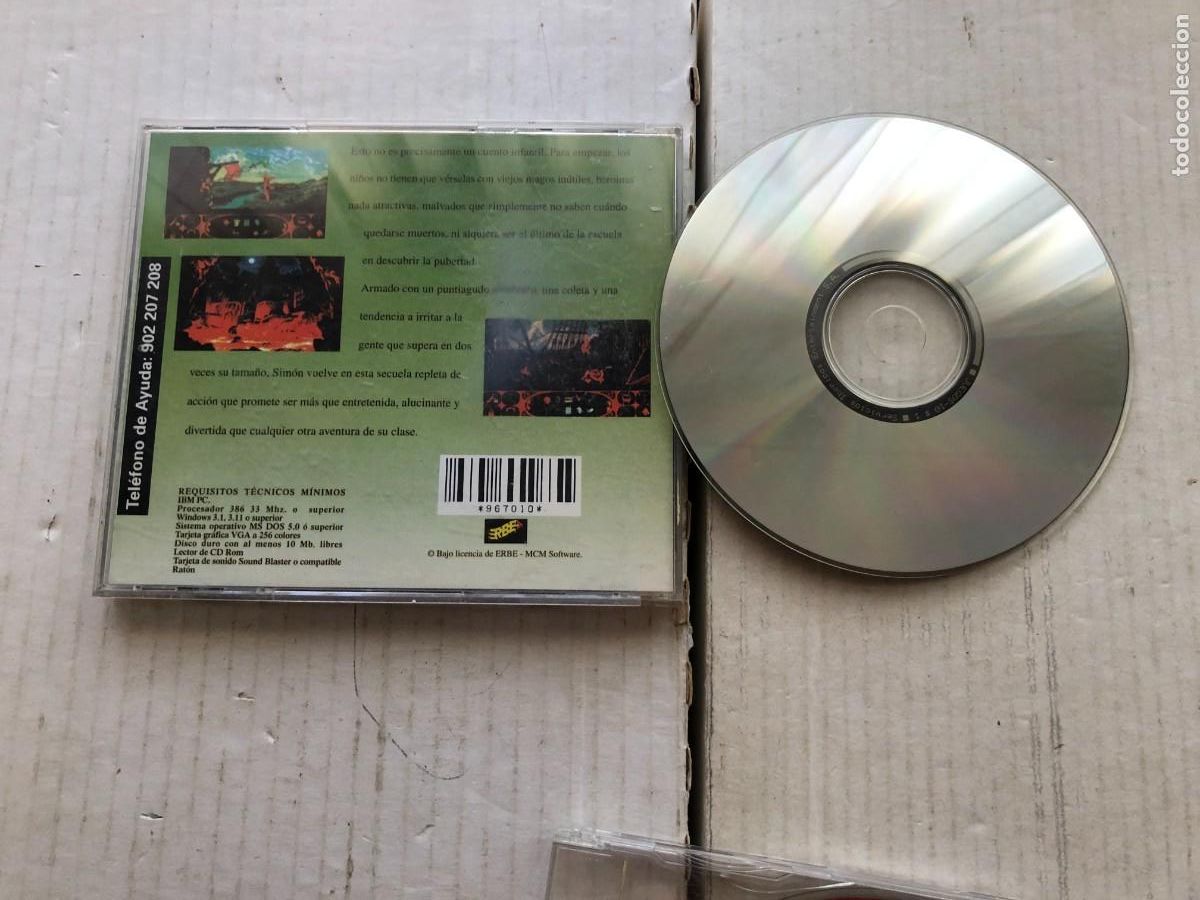 Videojuegos y consolas: SIMON THE SORCERER - PC CD ROM KREATEN - Foto 2