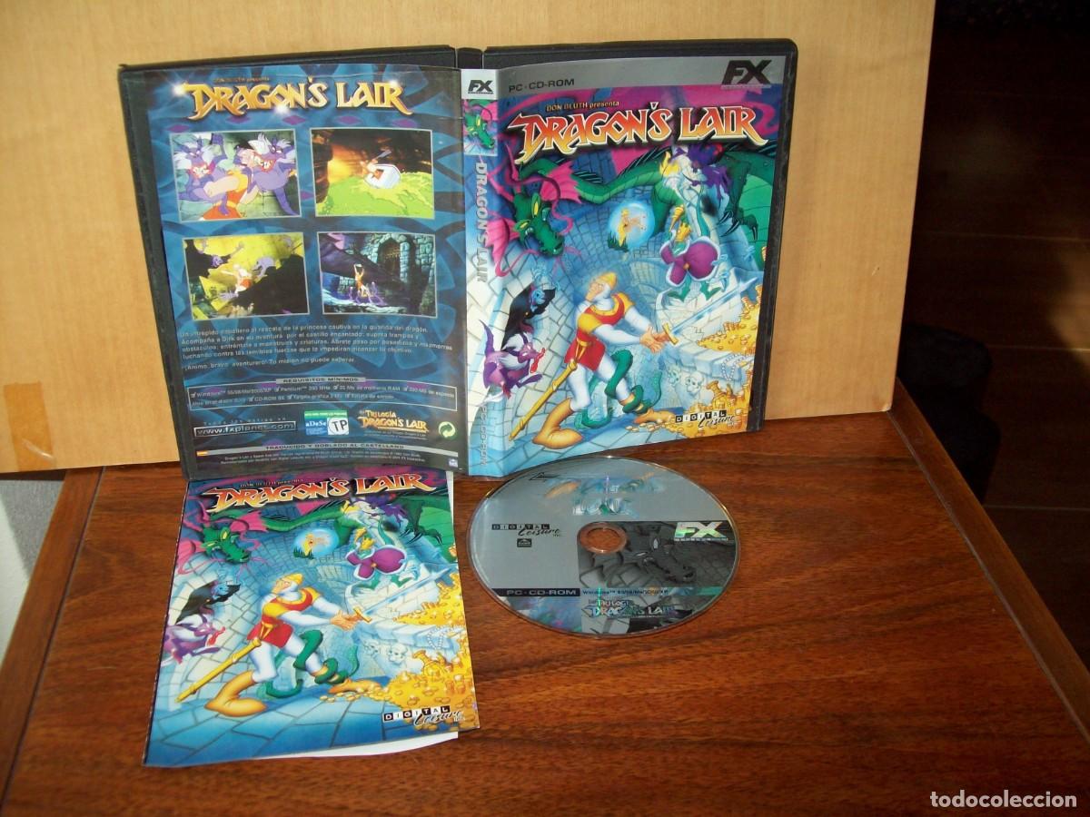 Videojuegos y consolas: DRAGON`S LAIR - JUEGO PC COMPLETO COMO NUEVO - Foto 1