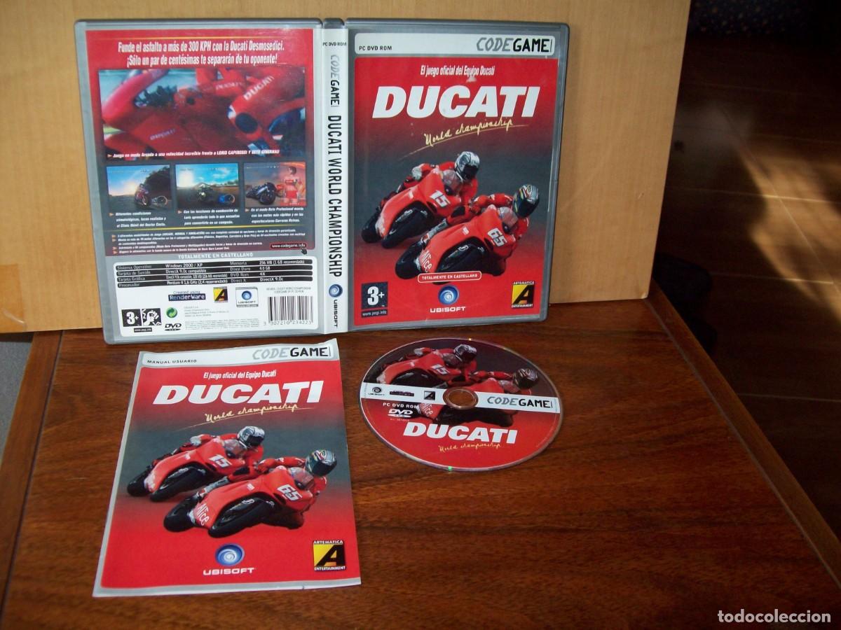 Videojuegos y consolas: DUCATI WORLD CHAMPIONSHIP - JUEGO PC COMPLETO - Foto 1