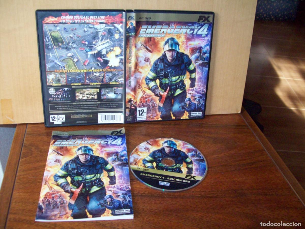 Videojuegos y consolas: EMERGENCY 4 EDICION ORO - JUEGO PC COMPLETO - Foto 1