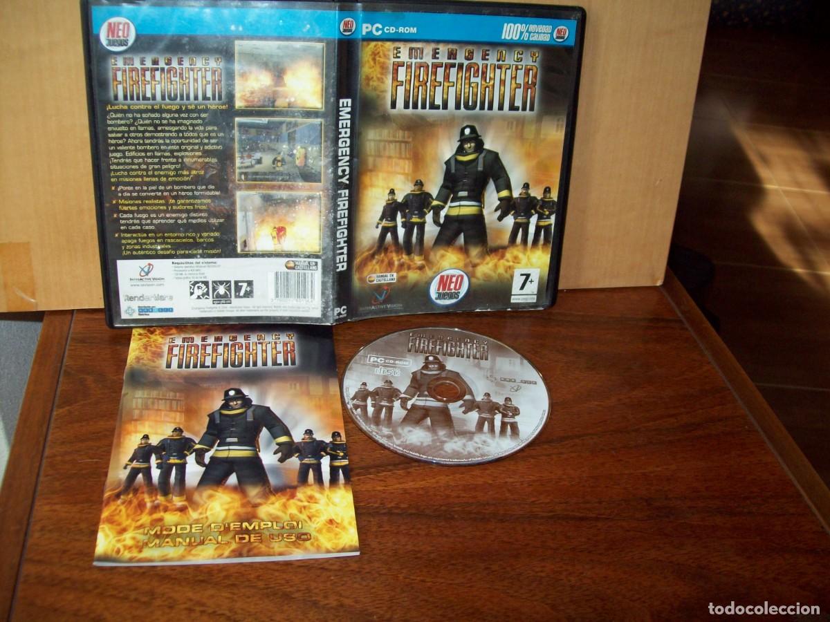 Videojuegos y consolas: EMERGENCY FIREFIGHTER - JUEGO PC COMPLETO COMO NUEVO - Foto 1