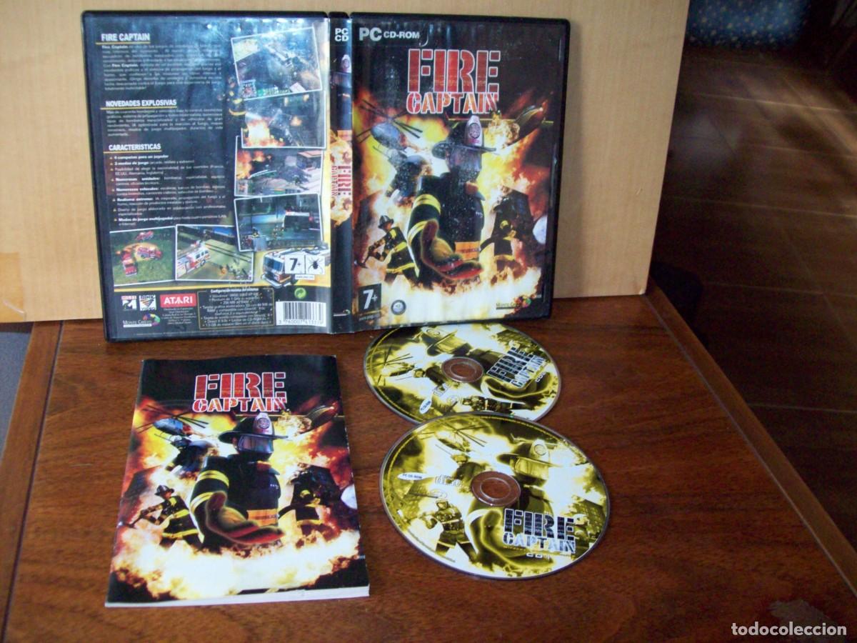 Videojuegos y consolas: FIRE CAPTAIN - JUEGO CONSOLA PC DOBLE CD COMPLETO - Foto 1