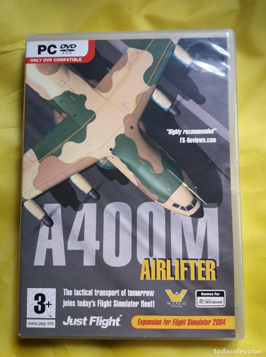 Videojuegos y consolas: Expansi&oacute;n para Flight Simulator 2004 A400M. - Foto 1