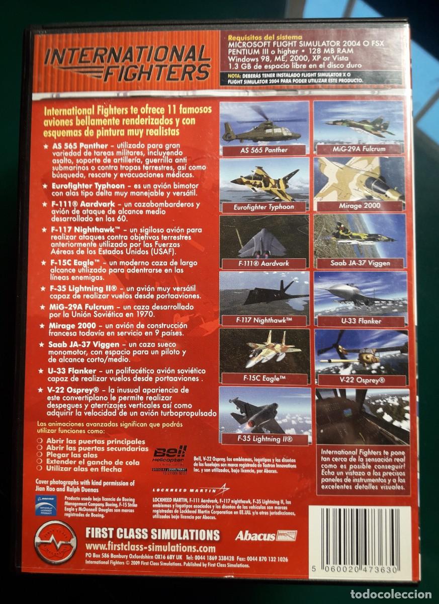 Videojuegos y consolas: Expansi&oacute;n para Flight Simulator 2004 y FSX International Fighters. - Foto 3