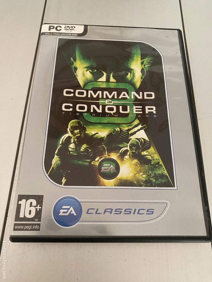 Videojuegos y consolas: Command & Conquer: TIBERIUM WARS &ndash; PC CD-ROM &ndash; ORIGINAL 100% - Foto 1