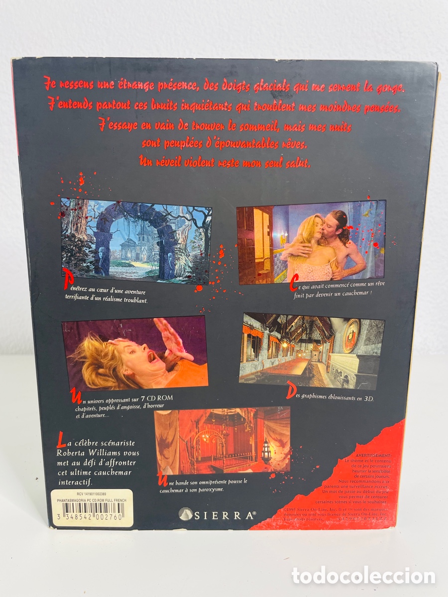 Videojuegos y consolas: Phantasmagoria IBM PC - Foto 2