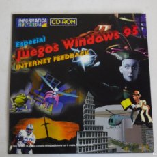 Videojuegos y Consolas: CD ESPECIAL JUEGOS WINDOWS 95 INTERNET , FEEDBACK PC, VER FOTOS