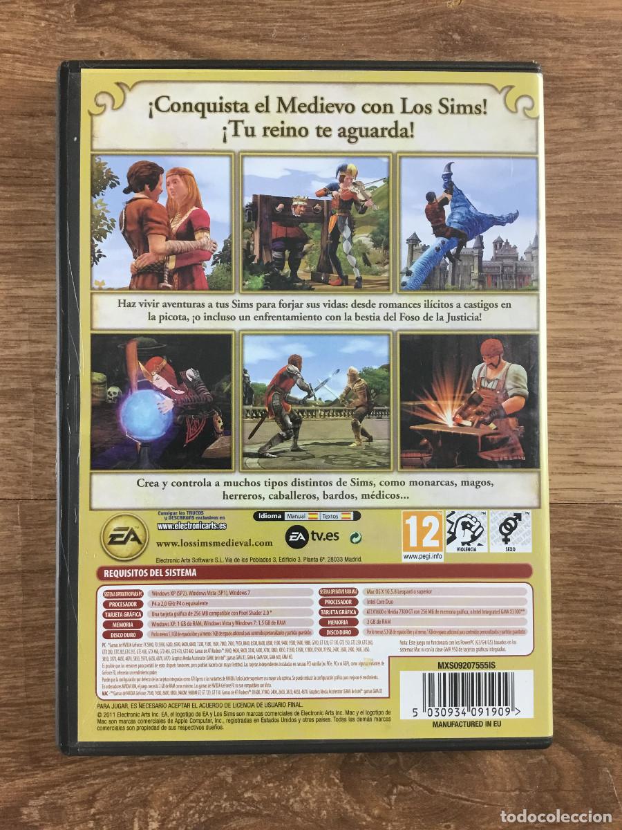 Videojuegos y consolas: LOS SIMS MEDIEVAL PC DVD - Foto 2