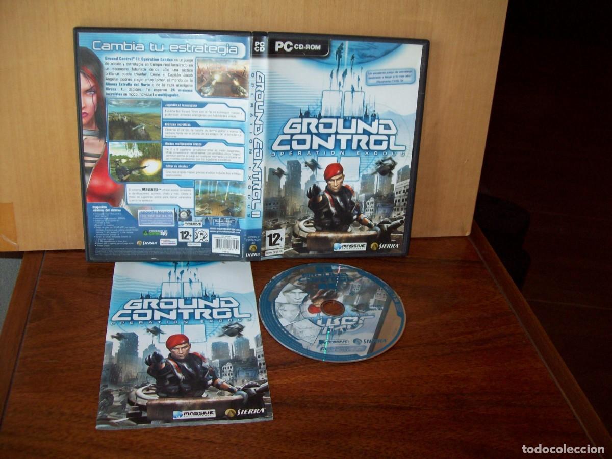 Videojuegos y consolas: GROUND CONTROL - OPERATION EXODUS - JUEGO PC COMPLETO - Foto 1