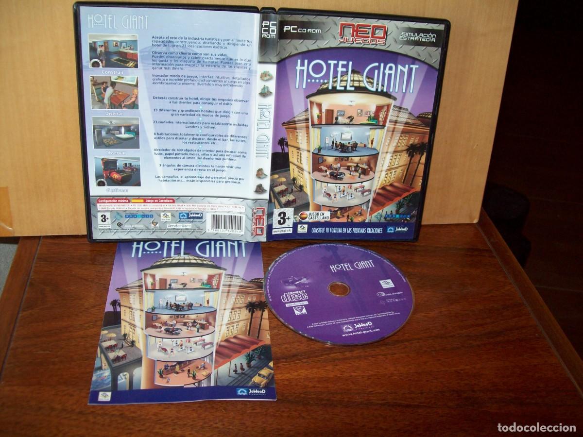 Videojuegos y consolas: HOTEL GIANT - JUEGO PC COMPLETO COMO NUEVO - Foto 1