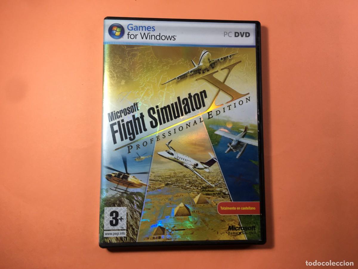 Videojuegos y consolas: JUEGO PC FLIGHT SIMULATOR X - EDICION PROFESIONAL - PAL ESPA&Ntilde;A - MICROSOFT - Foto 1