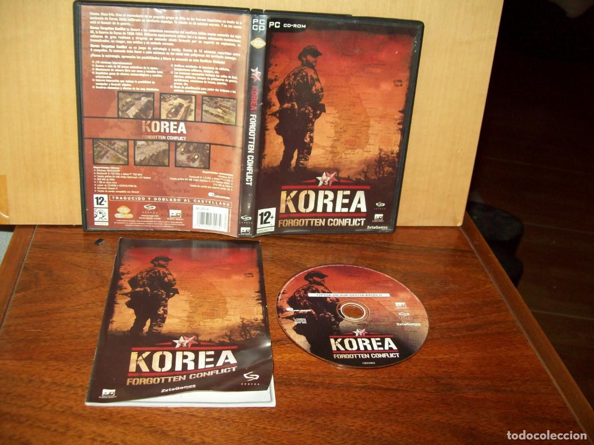 Videojuegos y consolas: KOREA - FORGOTTEN CONFLICT - JUEGO PC COMPLETO - Foto 1