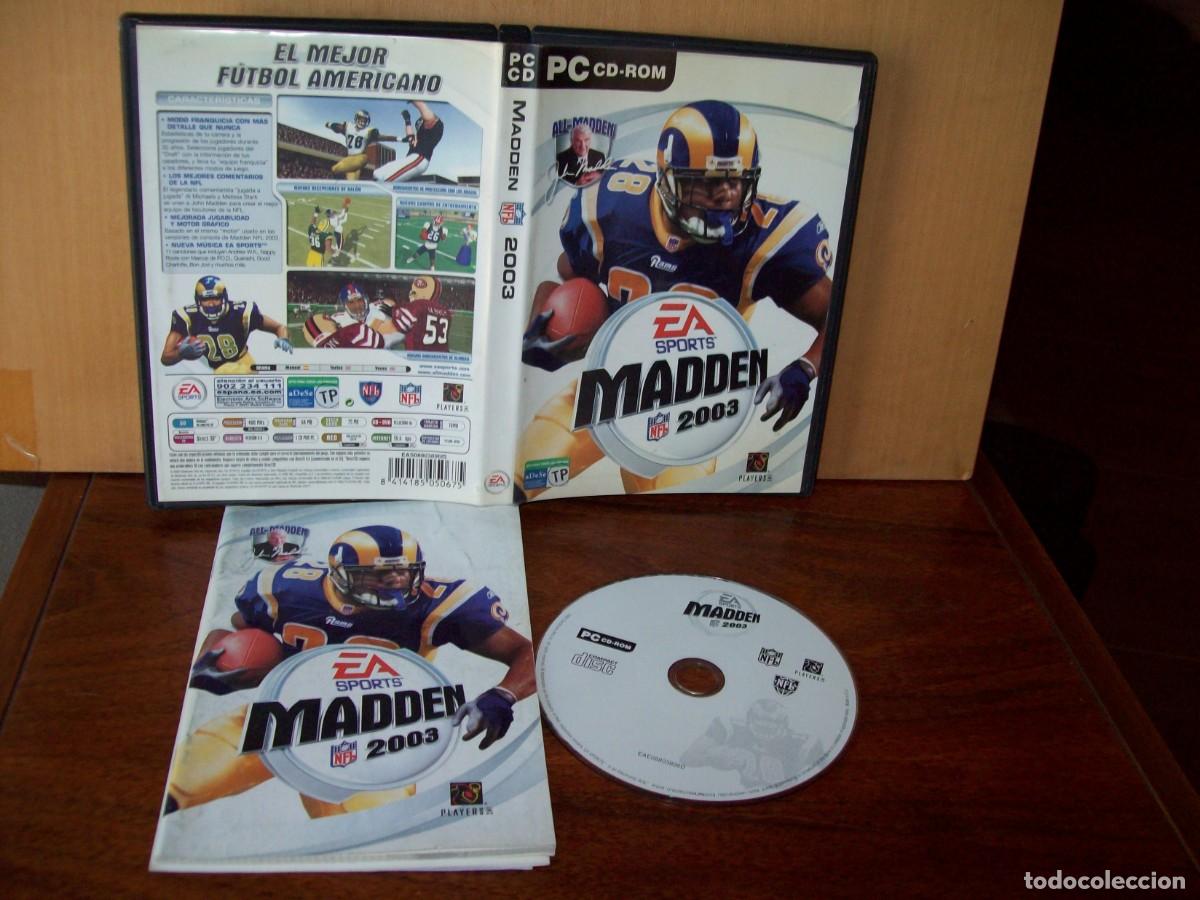 Videojuegos y consolas: MADDEN 2003 - JUEGO PC COMPLETO - Foto 1