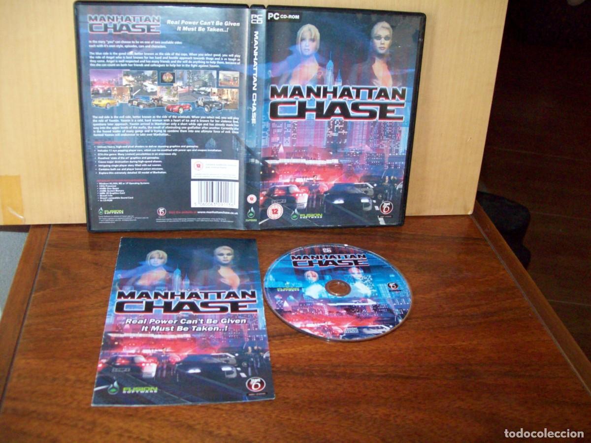 Videojuegos y consolas: MANHATTAN CHASE - JUEGO PC COMPLETO - Foto 1