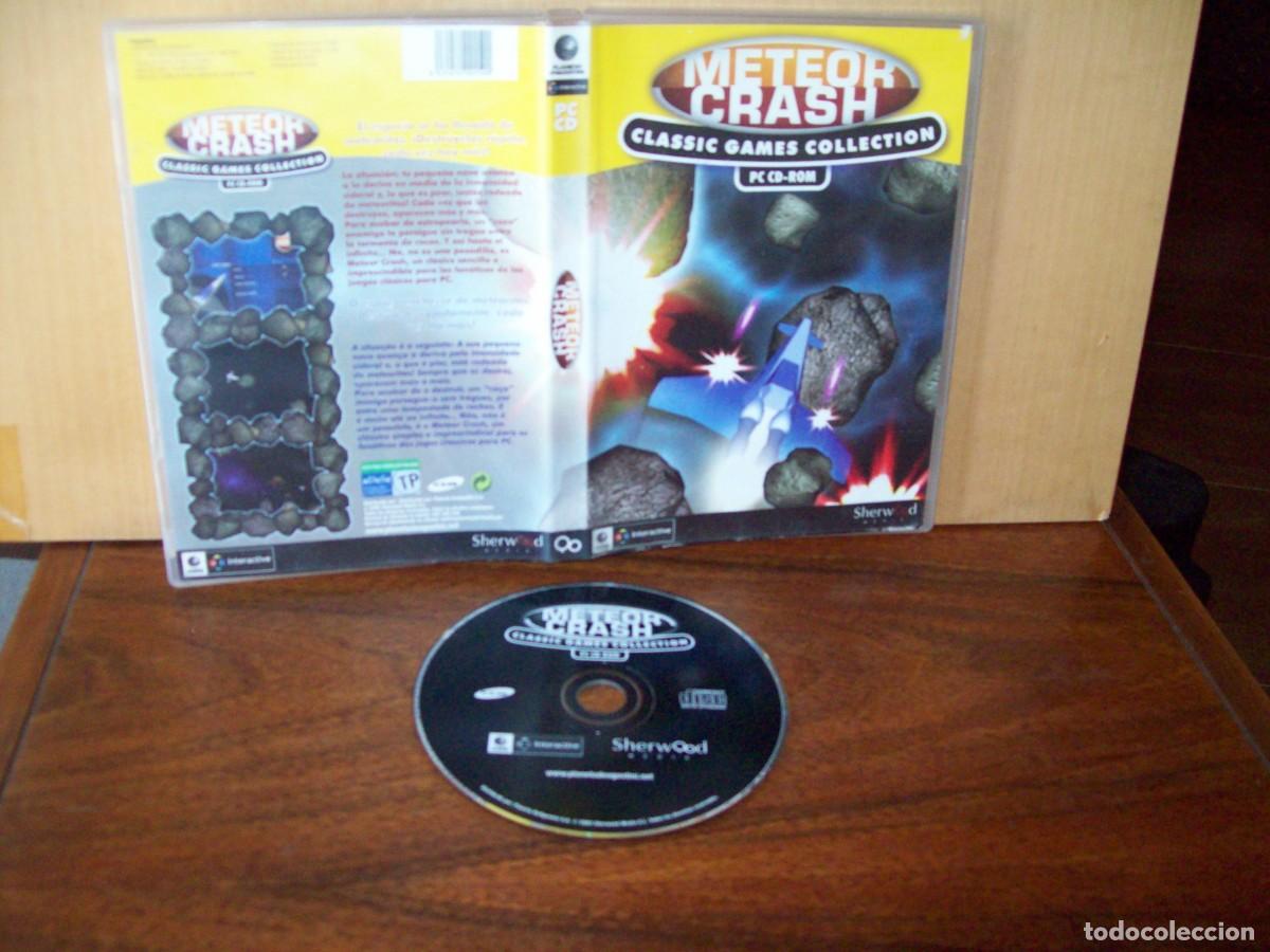 Videojuegos y consolas: METEOR CRASH CLASSIC GAMES COLLECTION - JUEGO PC COMPLETO - Foto 1