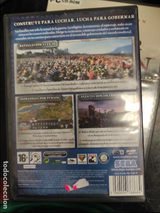 Videojuegos y consolas: MEDIEVAL II TOTAL WAR 2 - PC DVD - Foto 2