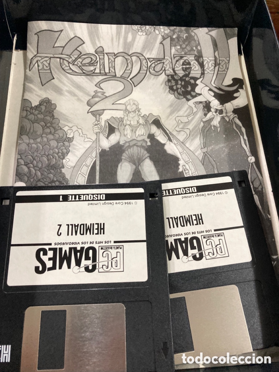 Videojuegos y consolas: JUEGO DISQUETTE PC GAMES -HEIMDALL 2- - Foto 4