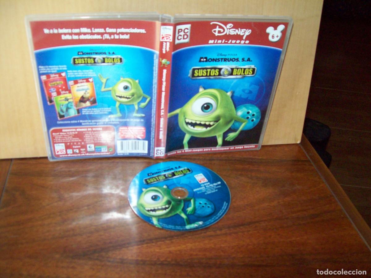 Videojuegos y consolas: MONSTRUOS,S.A. - SUSTOS & BOLOS - JUEGO PC COMPLETO - Foto 1