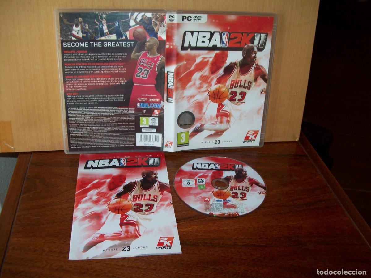 Videojuegos y consolas: NBA 2K 11 - JUEGO PC COMPLETO COMO NUEVO - Foto 1