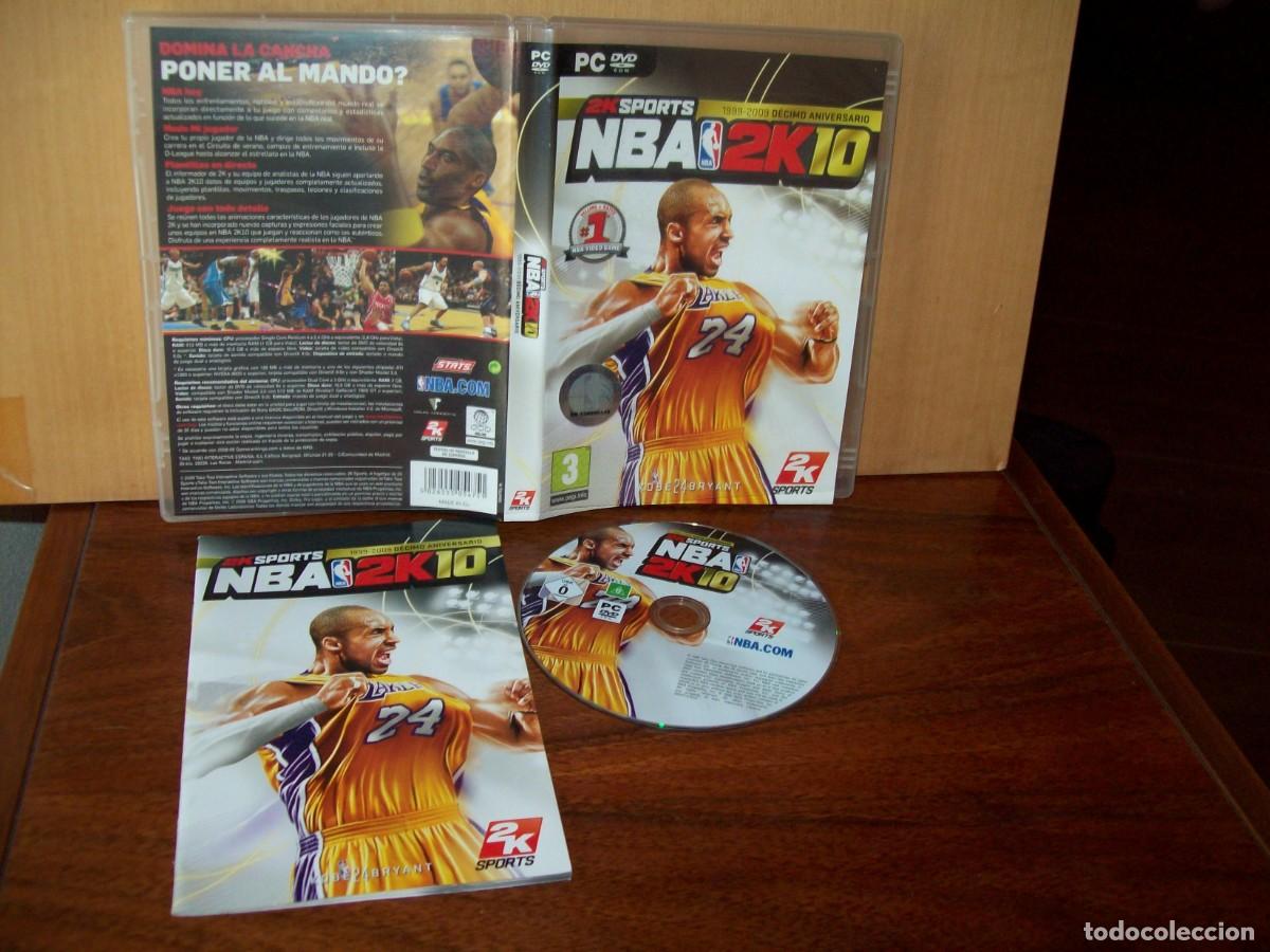 Videojuegos y consolas: NBA 2K 10 - JUEGO PC COMPLETO - Foto 1