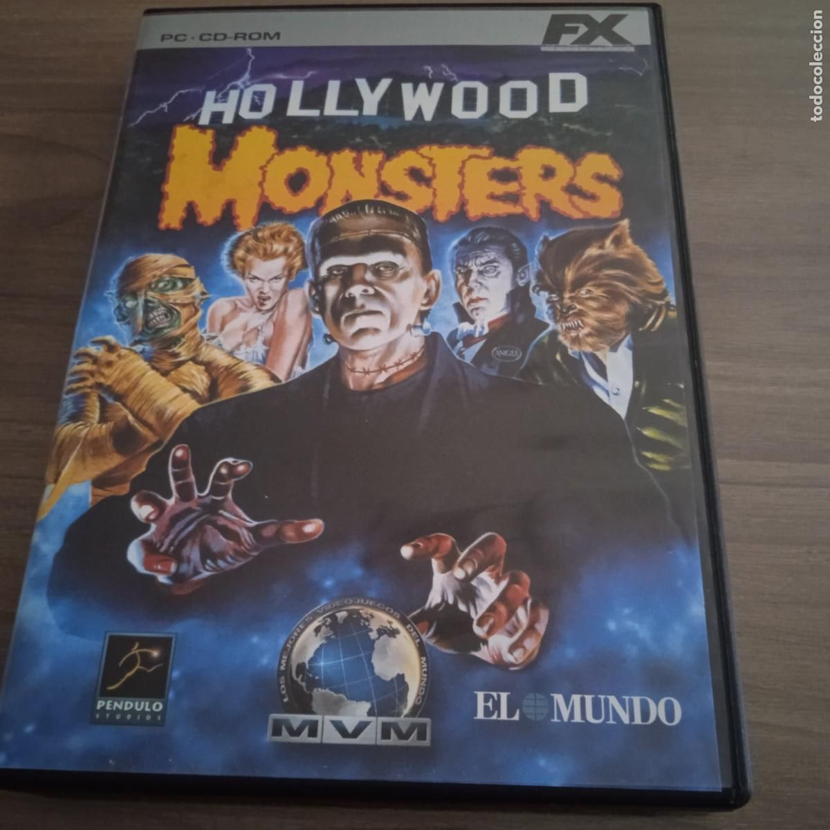 Videojuegos y consolas: PC CD-ROM Hollywood Monsters - Foto 1