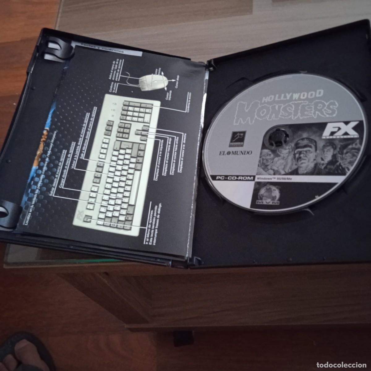 Videojuegos y consolas: PC CD-ROM Hollywood Monsters - Foto 2