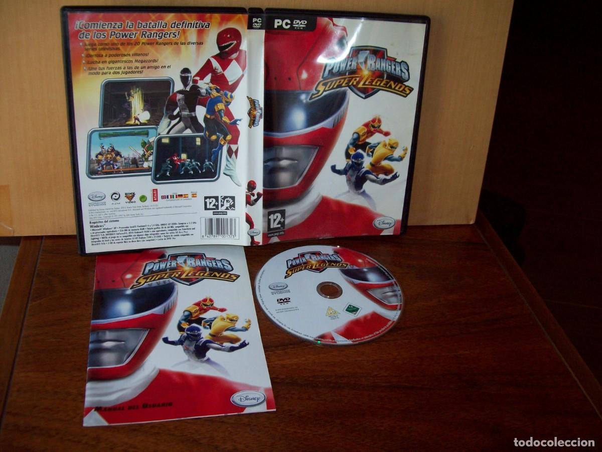 Videojuegos y consolas: POWER RANGERS - SUPER LEGEND - JUEGO PC - Foto 1