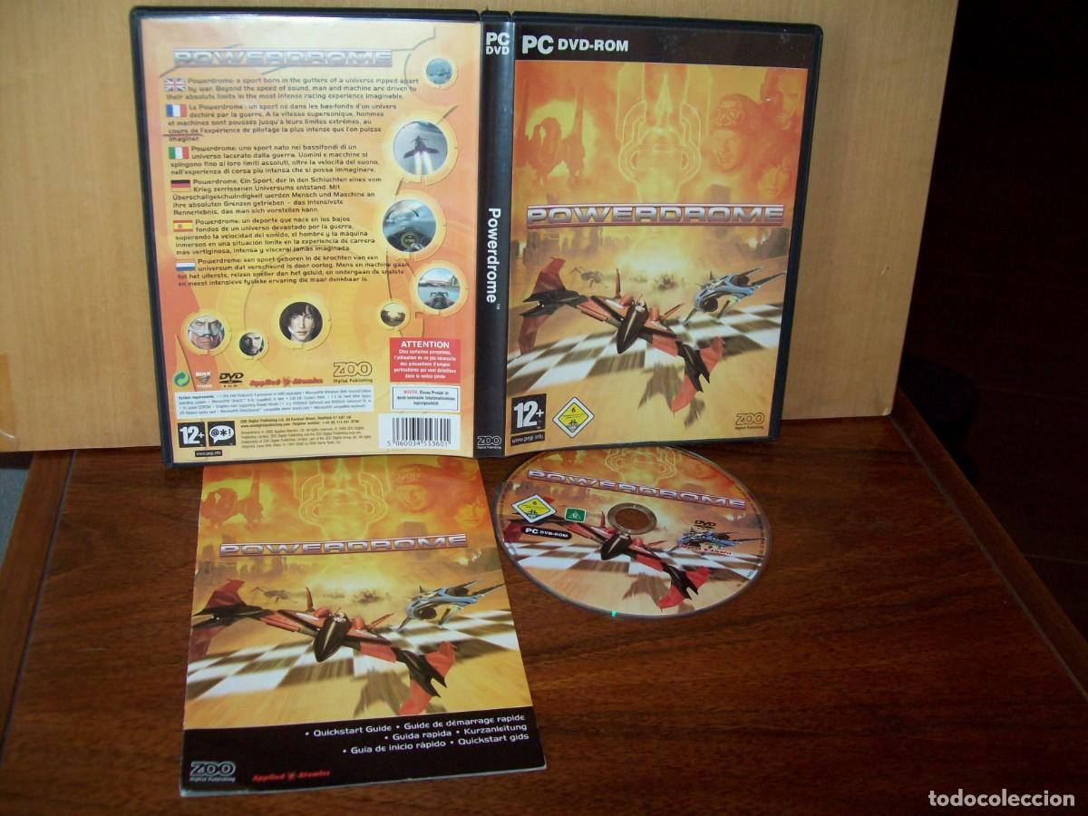 Videojuegos y consolas: POWERDROME - JUEGO PC COMPLETO - Foto 1