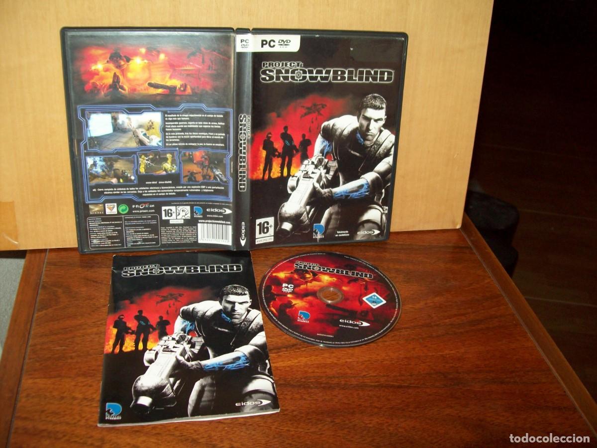 Videojuegos y consolas: PROJECT : SNOWBLIND - JUEGO PC COMPLETO - Foto 1