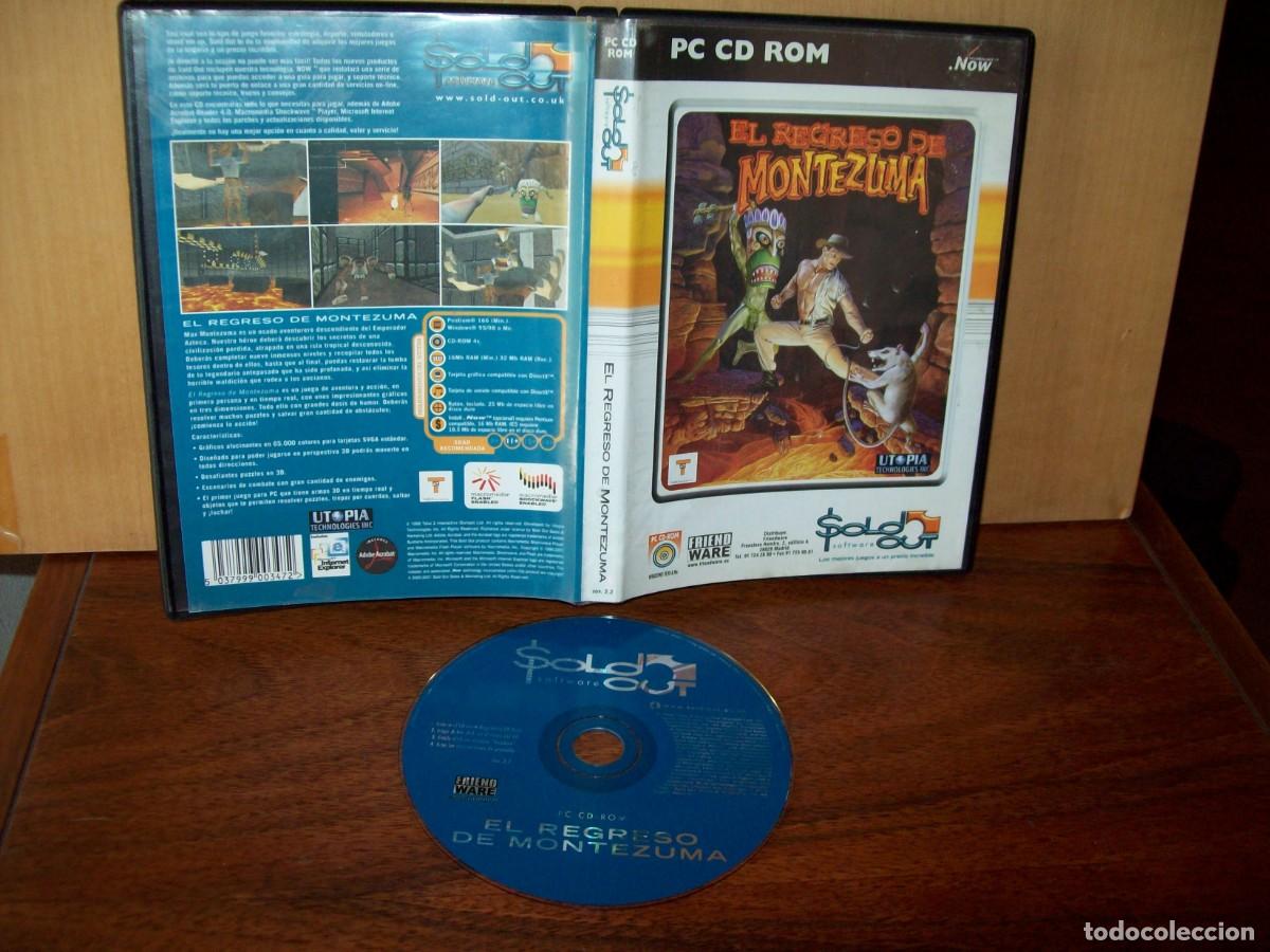 Videojuegos y consolas: EL REGRESO DE MONTEZUMA - JUEGO PC - Foto 1