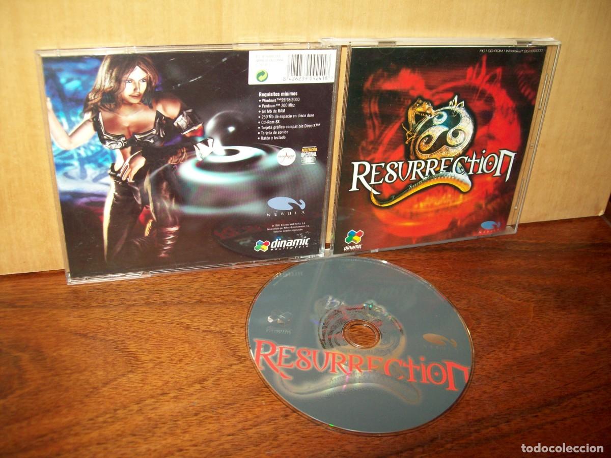 Videojuegos y consolas: RESURRECTION - JUEGO PC COMPLETO EN CAJA DE CD COMO NUEVO - Foto 1