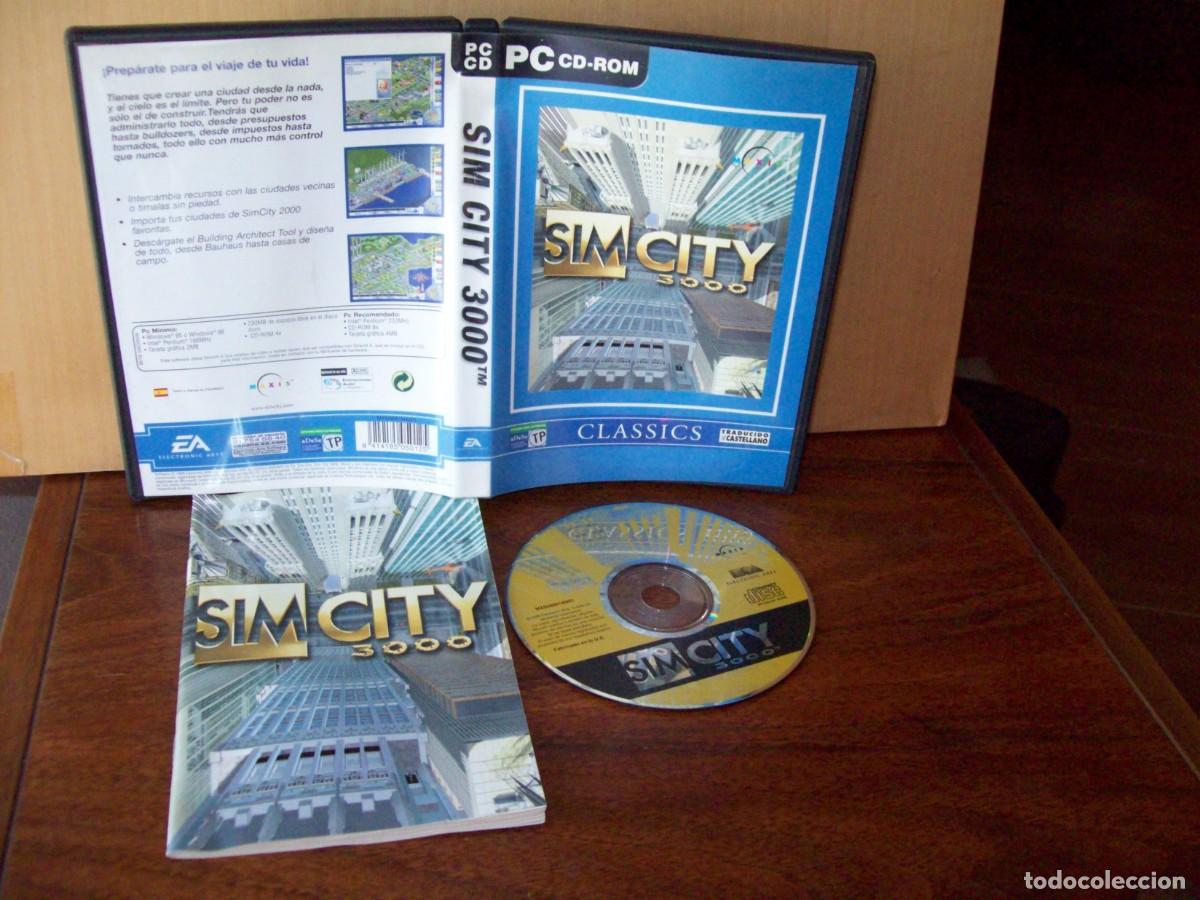 Videojuegos y consolas: SIM CITY 3000 - JUEGO PC COMPLETO CLASSIC - Foto 1