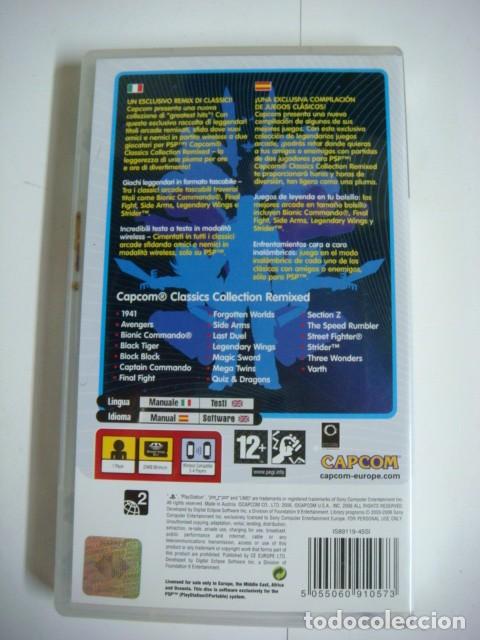 Videojuegos y consolas: JUEGO P.S.P. DE CAPCOM CLASSICS COLLECTION-(&) - Foto 2