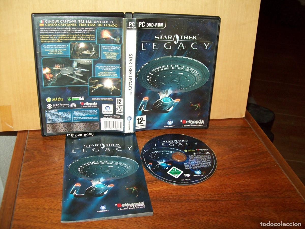Videojuegos y consolas: STAR TREK LEGACY - JUEGO PC COMPLETO - Foto 1
