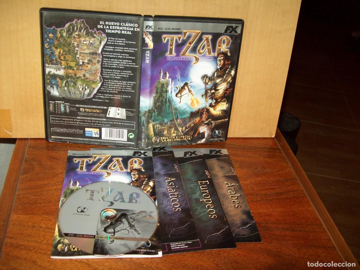 Videojuegos y consolas: TZAR - EL PODER DE LA CORONA - JUEGO PC COMPLETO COMO NUEVO - Foto 1