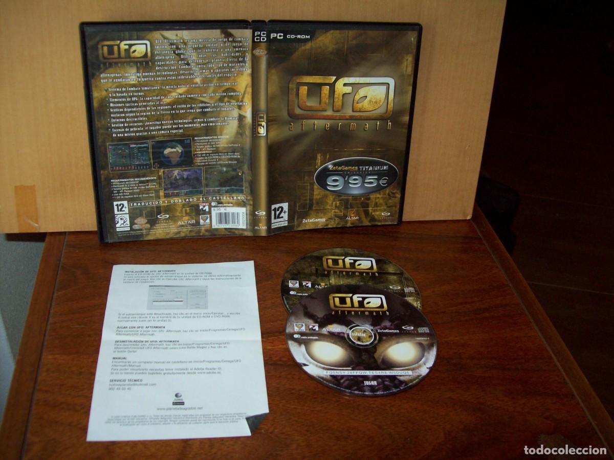 Videojuegos y consolas: UFO AFTERMATH - JUEGO PC COMPLETO DOBLE CD COMO NUEVO - Foto 1