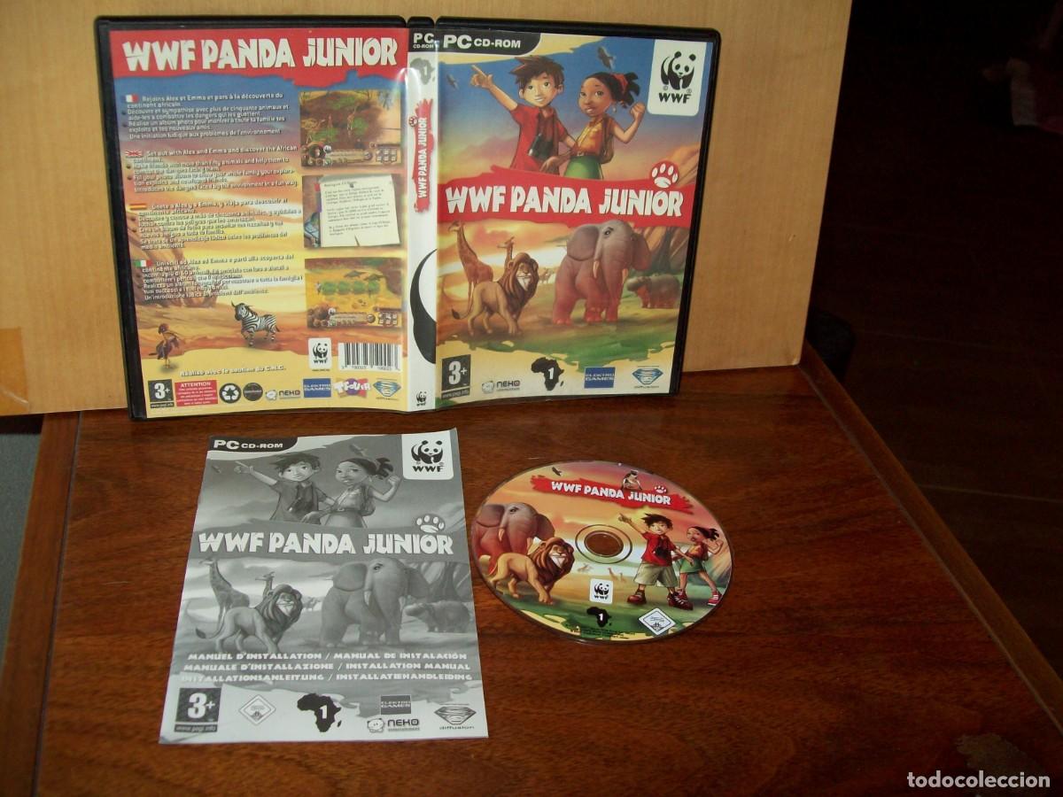 Videojuegos y consolas: WWF PANDA JUNIOR - JUEGO PC COMPLETO COMO NUEVO - Foto 1