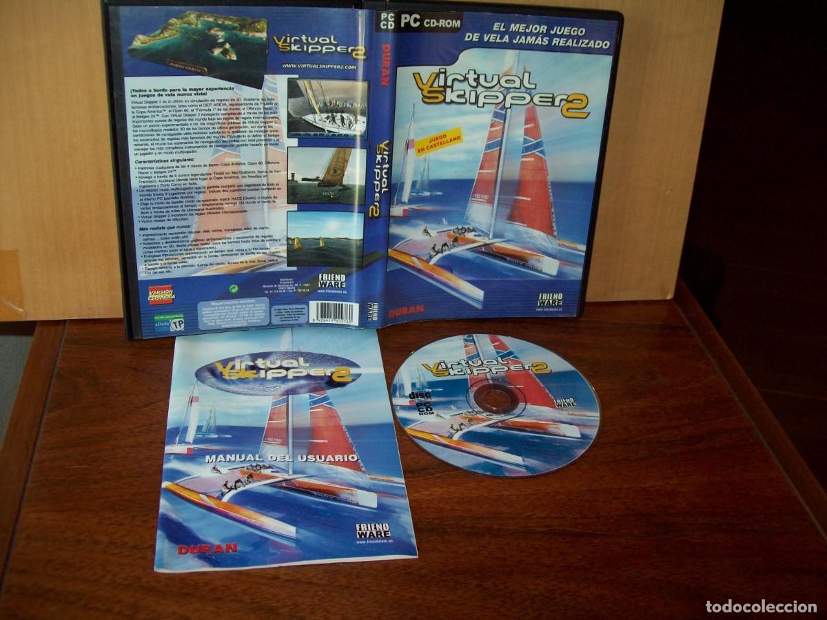 Videojuegos y consolas: VIRTUAL SKIPPER 2 - JUEGO PC COMPLETO EN CASTELLANO - Foto 1