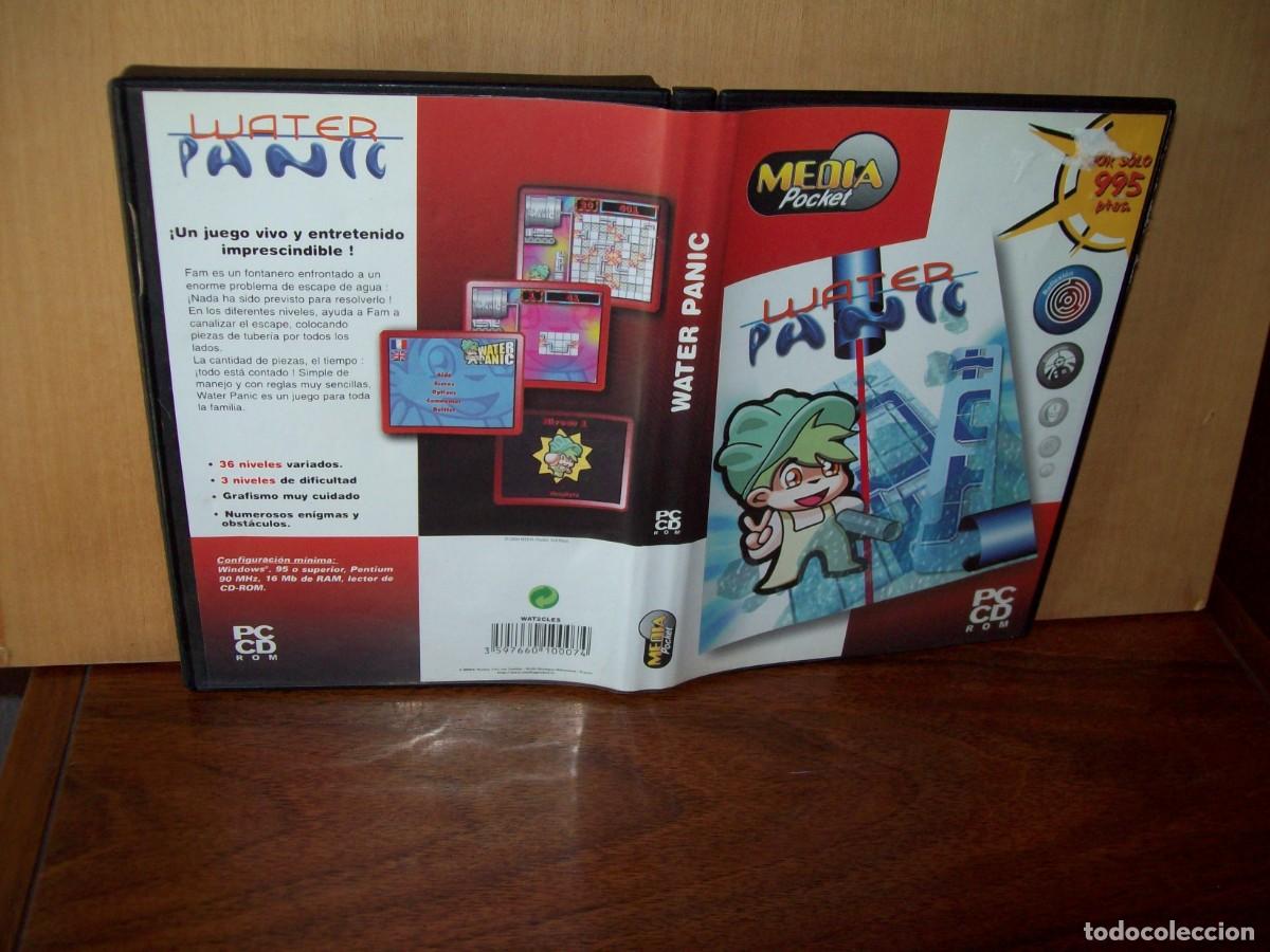 Videojuegos y consolas: WATER PANIC - JUEGO PC COMPLETO COMO NUEVO - Foto 1